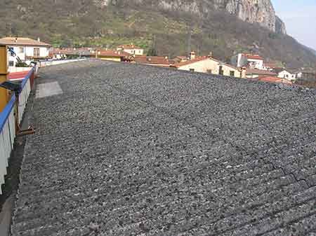 Tetto amianto eternit